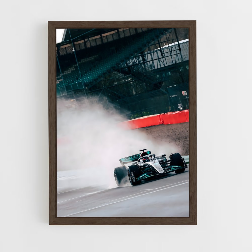 Poster Pilote de Piste – affiche Voitures de Formule 1 (vue 5)